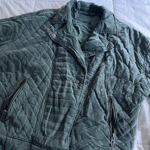 Quilted Jacket - Sage Green - Blank NYC